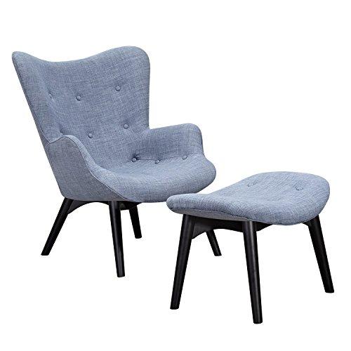 Algopix Similar Product 11 - NyeKoncept Aiden Chair in Slate Blue