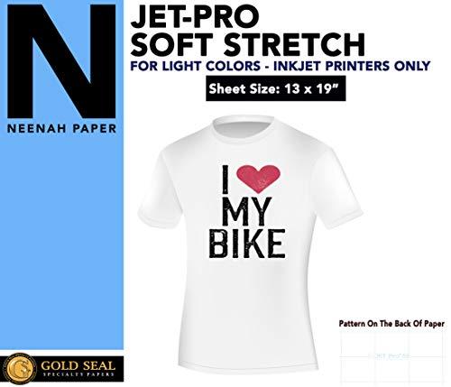 Algopix Similar Product 9 - IRON ON HEAT TRANSFER PAPER JETPRO SS