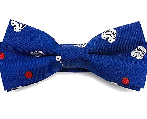 Algopix Similar Product 14 - Star Wars Blue Trooper Dot Boys Bow