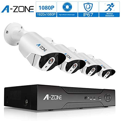 Algopix Similar Product 8 - AZone Security 4 Channel 1920P NVR HD