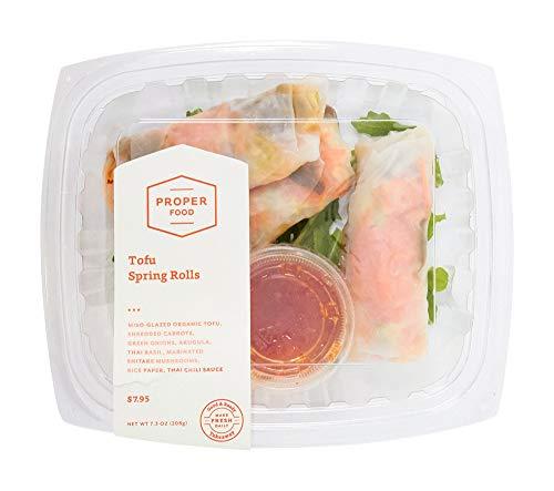 Algopix Similar Product 16 - Proper Food Tofu Spring Rolls, 10 oz