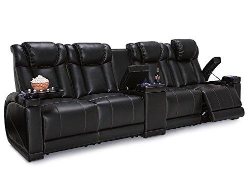 Algopix Similar Product 6 - Lane Sigma Black Leather Gel Home