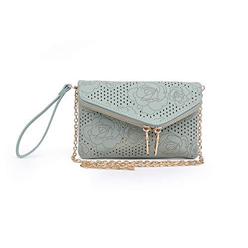 Algopix Similar Product 1 - Zippered Wristlet for Women Vegan