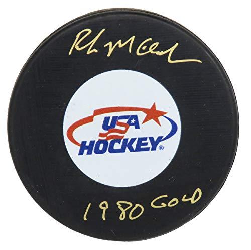 Algopix Similar Product 4 - Rob McClanahan Signed USA Hockey Logo