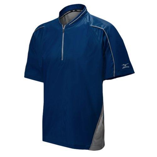 Algopix Similar Product 15 - Mizuno Protect Batting Jersey Navy