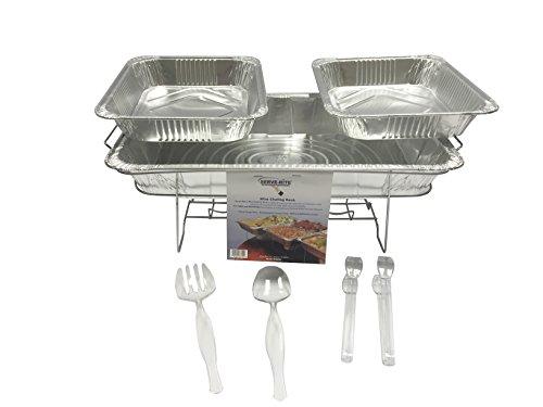 Algopix Similar Product 12 - 8 Pieces Disposable Chafing Buffet Set