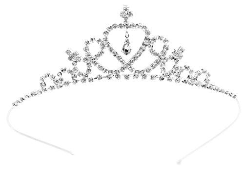 Algopix Similar Product 2 - MOXVIN Child Crystal Tiara Crown