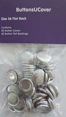 Algopix Similar Product 4 - ButtonsUCover 50 Flat Back Cover