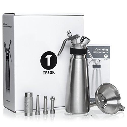 Algopix Similar Product 1 - STAINLESS STEEL Whipped Cream Dispenser