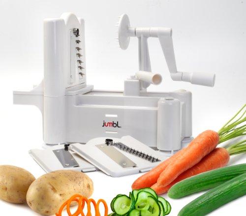 Algopix Similar Product 13 - Jumbl Vegetable  Fruit Spiral Slicer