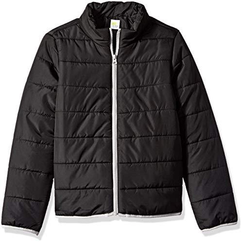 Algopix Similar Product 3 - Crazy 8 Girls Big Puffer Jacket Raven