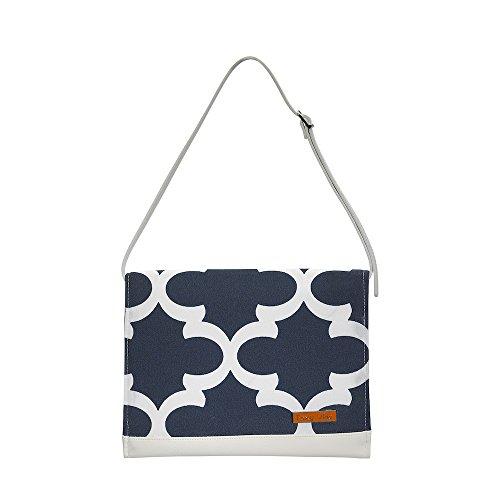 Algopix Similar Product 4 - Foxy Vida Ahoy Diaper Clutch, Navy