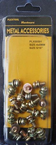 Algopix Similar Product 17 - Plextool Screw with Split LockFlat