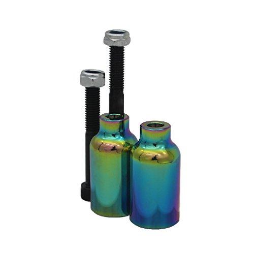Algopix Similar Product 6 - aibiku Neochrome Pro Scooter Pegs SET