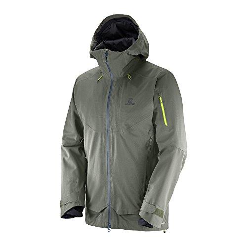 Algopix Similar Product 2 - Salomon Mens QST Guard Jacket Beluga