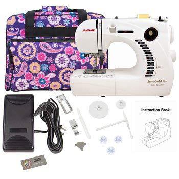 Algopix Similar Product 16 - Janome 661G Jem Gold Plus Trim and
