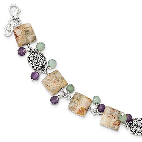 Algopix Similar Product 8 - Sterling Silver AmethystGreen
