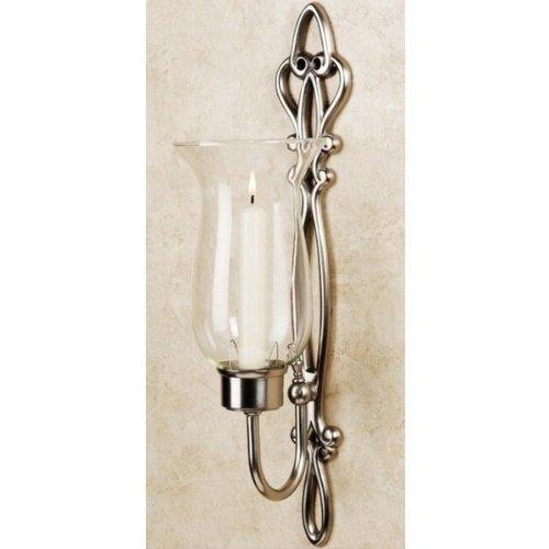 Algopix Similar Product 14 - Slim Hurricane Sconce in Satin Nickel