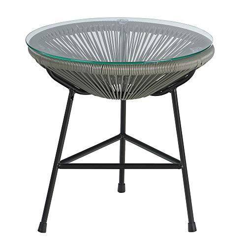 Algopix Similar Product 10 - MidMod Designs Acapulco Side Table, Grey