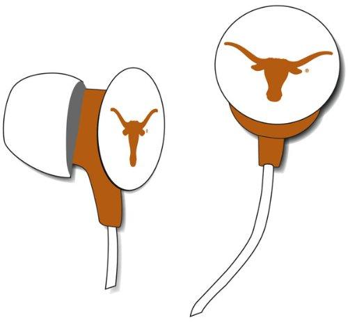 Algopix Similar Product 7 - iHip NCAA Texas Longhorns Earbuds