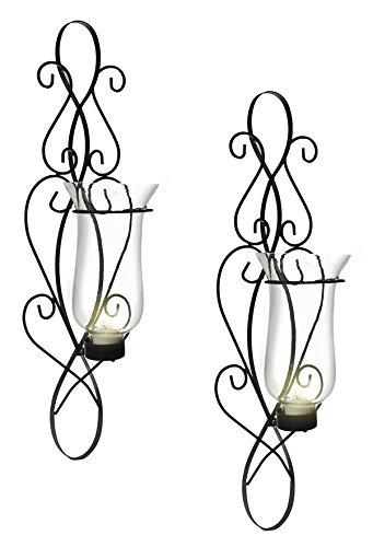 Algopix Similar Product 8 - Danya B Baroque Wall Sconce, Set of 2