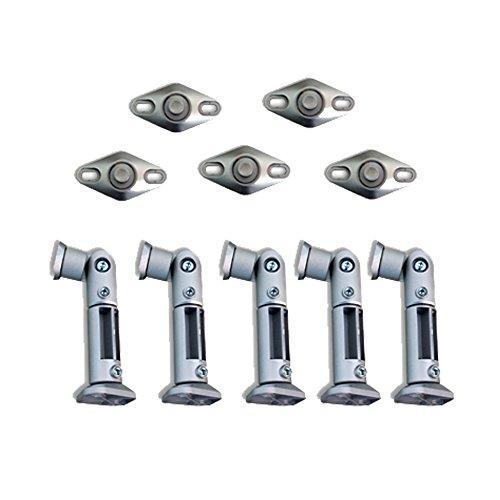 Algopix Similar Product 13 - Seismic Audio 5 Silver Home Mounts New
