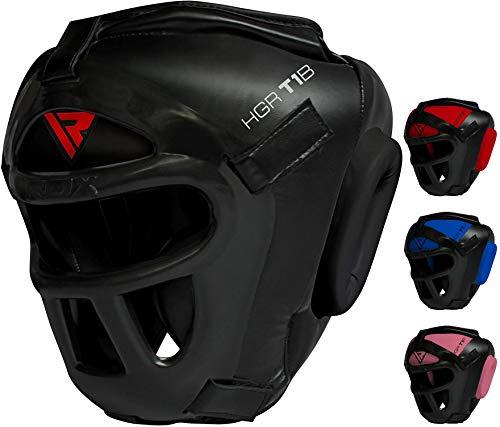 Algopix Similar Product 20 - RDX Head Guard Maya Hide Leather Boxing