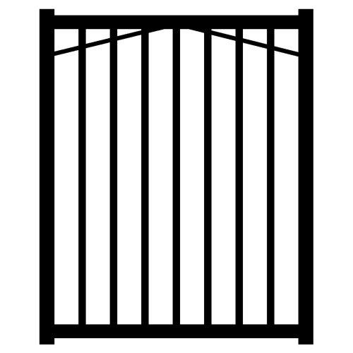Algopix Similar Product 11 - Jerith Black 2Rail Style Single