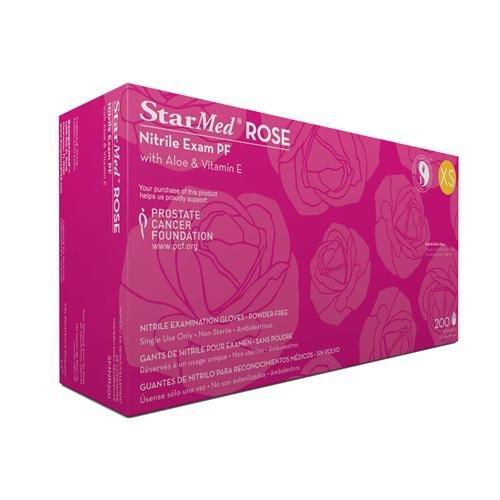 Algopix Similar Product 14 - Sempermed SMNR202 StarMed Rose Nitrile