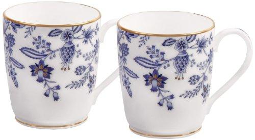 Algopix Similar Product 4 - Noritake Sorrentino Mug, Blue, Set of 2