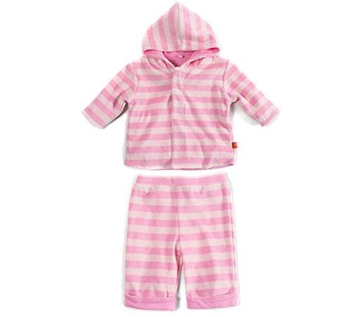 Algopix Similar Product 2 - Magnetic Me Striped Velour Baby Hoodie