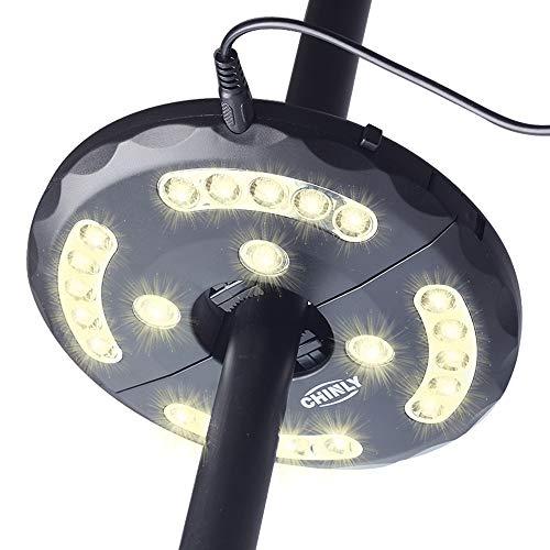 Algopix Similar Product 1 - CHINLY Patio Umbrella Lights Warm White