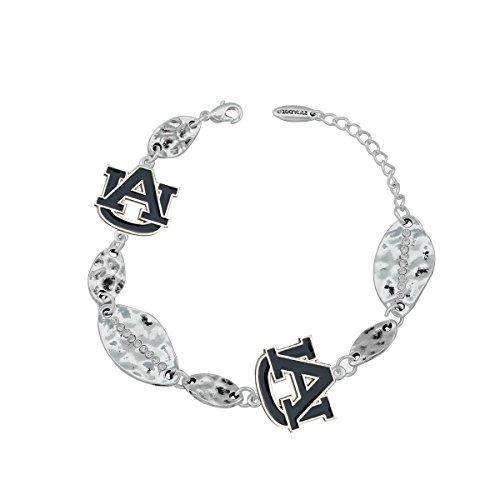 Algopix Similar Product 4 - SANDOL Auburn Logo Crystal Link Bracelet