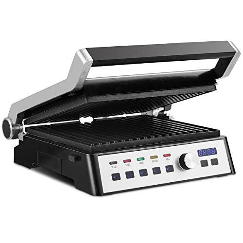 Algopix Similar Product 10 - COSTWAY 1500W Smokeless Electric Grill