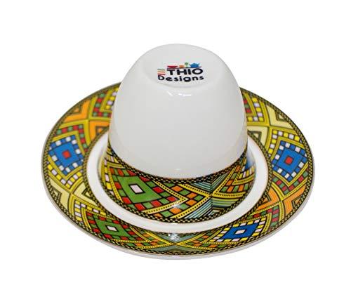 Algopix Similar Product 17 - EthiopianEritrean Coffee Cups Set