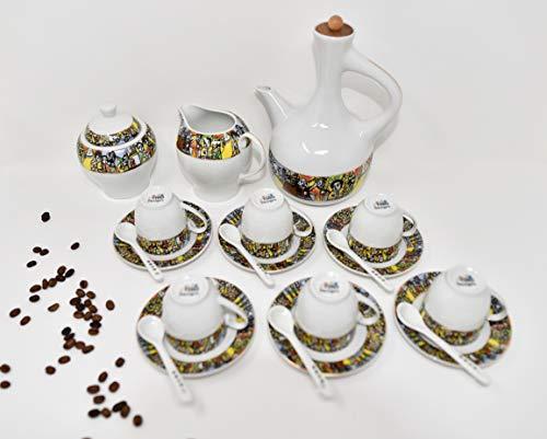 Algopix Similar Product 10 - EthiopianEritrean Coffee Cups Tilt