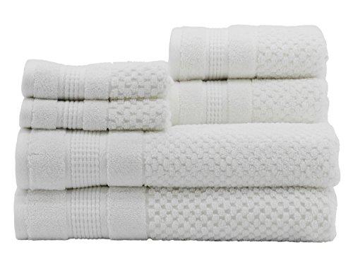 Algopix Similar Product 1 - Caro Home Pebble 6 Piece Bath Towel