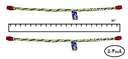 Algopix Similar Product 11 - Birds LOVE Set of 2 Cotton Rope Comfy