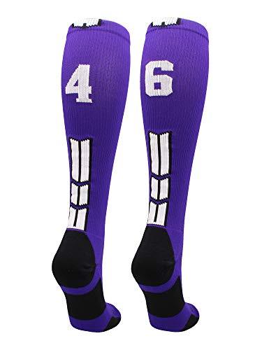 Algopix Similar Product 7 - MadSportsStuff Player Id Number Socks