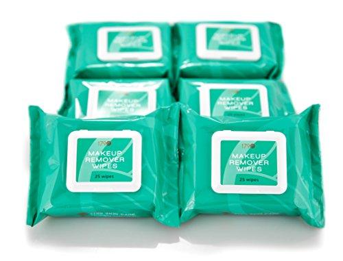 Algopix Similar Product 6 - Makeup Remover Wipe 25 Count 6Pack