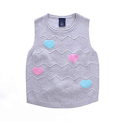 Algopix Similar Product 3 - Motteecity Girls Warm Vest School Style