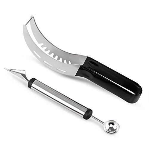 Algopix Similar Product 8 - Watermelon Slicer Melon Baller Top