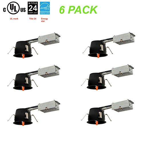 Algopix Similar Product 2 - IC4LEDRSA 6 pack 4 Remodel Shallow IC