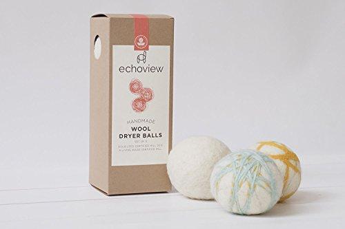 Algopix Similar Product 5 - Echoview Handmade Wool Dryer Ball 3