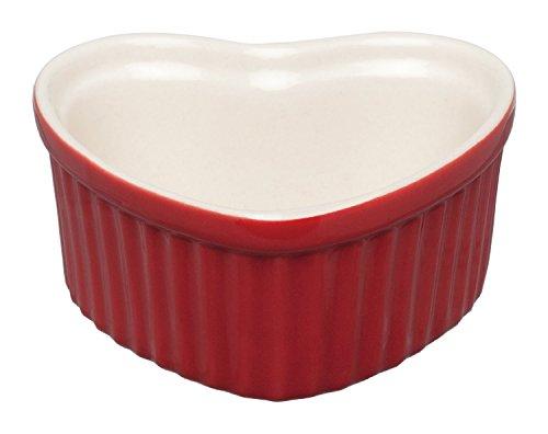 Algopix Similar Product 4 - HIC Harold Import Co Heart Souffle Red