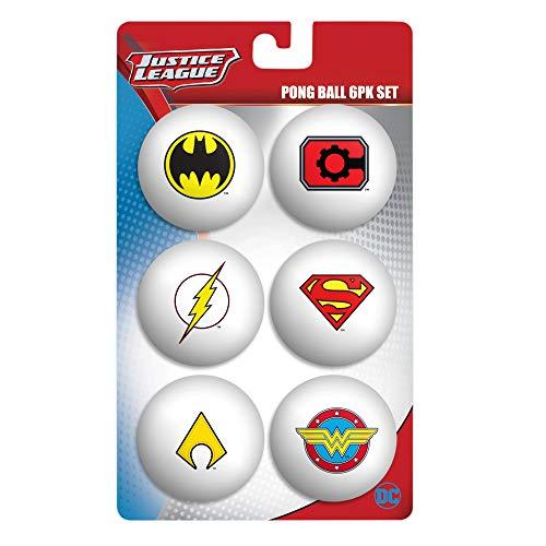 Algopix Similar Product 7 - DC Comics Logos 6Piece Ping Pong Table