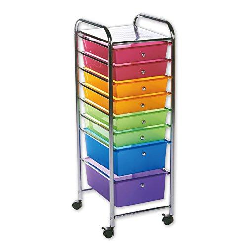 Algopix Similar Product 1 - Rod Desyne 8 Drawer Rolling Storage