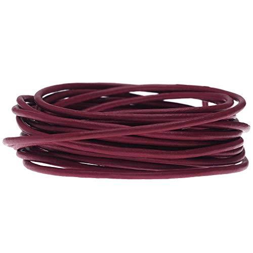 Algopix Similar Product 19 - Genuine Leather Cord Round 2mm by The