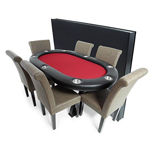 Algopix Similar Product 8 - BBO Poker X2 Mini Poker Table for 8