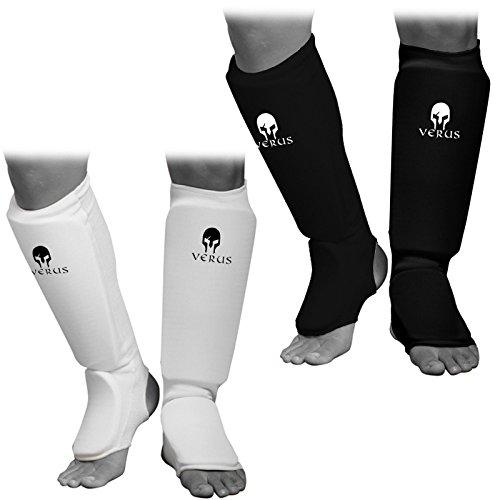 Algopix Similar Product 5 - Verus Shin Instep Guards MMA Kickboxing